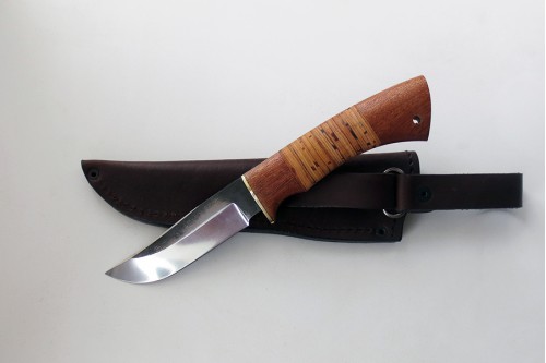 Нож Куница (малый) сталь 95Х18 (нерж.) след ковки - работа мастерской кузнеца Марушина А.И.